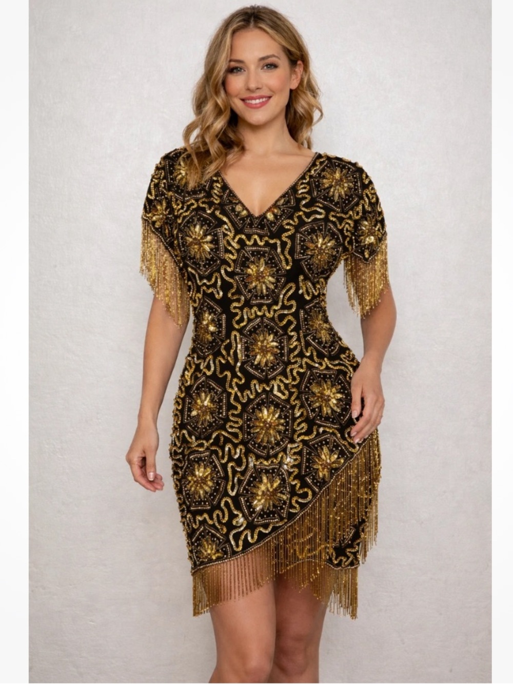 Mark & John sequin vintage dress